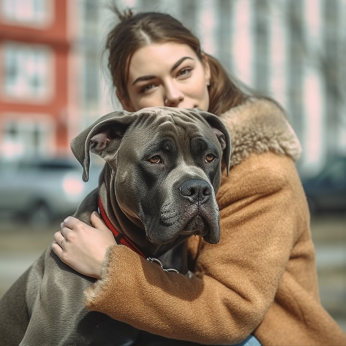 Cane Corsos Visiting the Breeder in Person